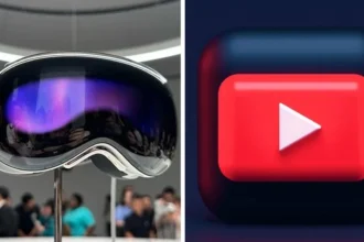 YouTube Vision Pro