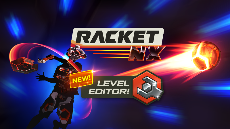 vr spor oyunu racket: nx level editor