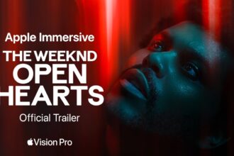 the weeknd apple vision pro