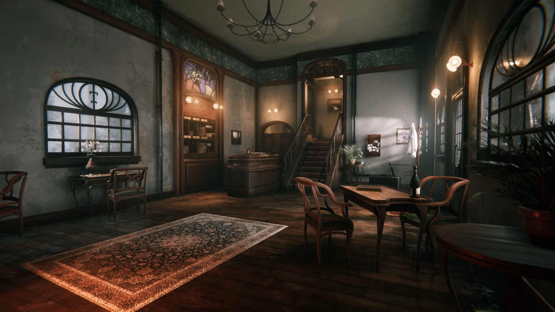 syberia remastered screenshot of a location interior